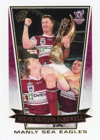 2008 NRL Premiers Set - PC23 Steve Menzies Manly Sea Eagles