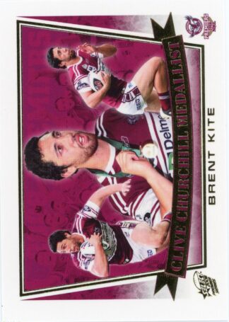 2008 NRL Premiers Set - PC24 Brent Kite Manly Sea Eagles