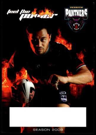 2008 Penrith Feel The Power See The Magic - 16 Tony Puletua
