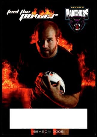 2008 Penrith Feel The Power See The Magic - 27 Brendan Worth