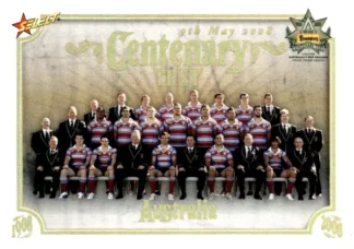 2008 NRL Centenary Case Card - CC13 Australia