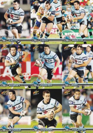 2009 NRL Champions Base Team Set - Cronulla Sharks