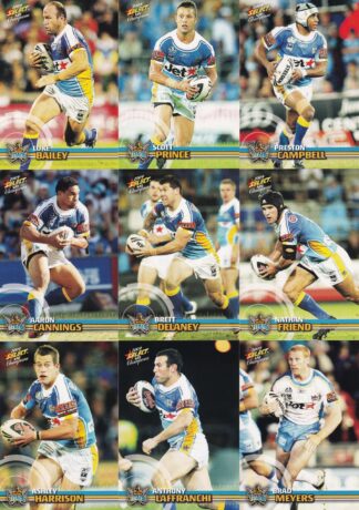 2009 NRL Champions Base Team Set - Gold Coast Titans