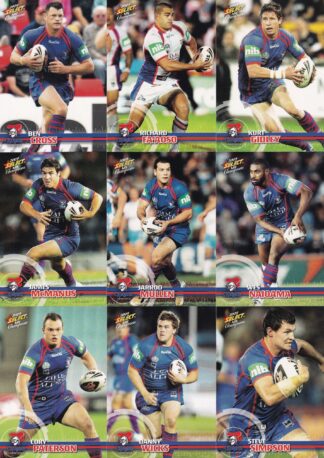 2009 NRL Champions Base Team Set - Newcastle Knights