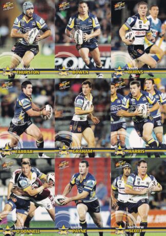 2009 NRL Champions Base Team Set - North QLD Cowboys