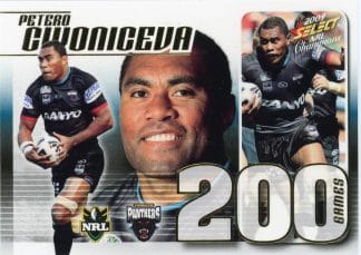 2009 NRL Champions Case Card - CC17 Petero Civoniceva Penrith Panthers