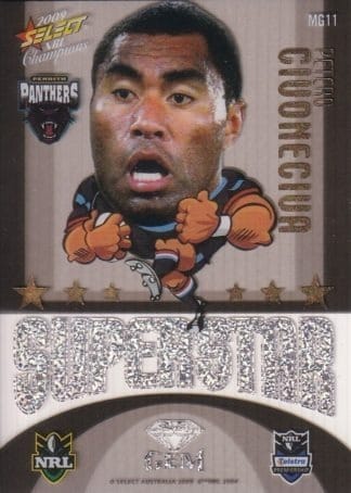 2009 NRL Champions Mascot Gem - MG11 Petero Civoniceva Penrith Panthers