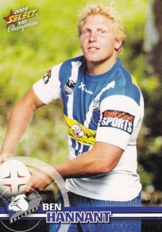 2009 NRL Champions Common Card - Base 024 Ben Hannant Canterbury Bulldogs