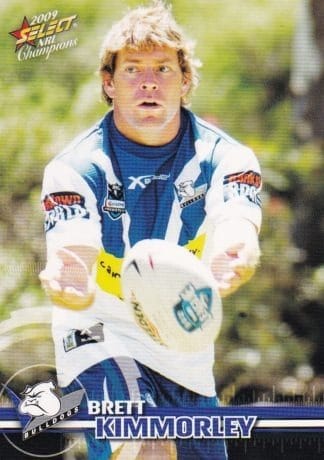 2009 NRL Champions Common Card - Base 026 Brett Kimmorley Canterbury Bulldogs