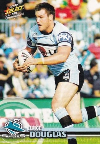2009 NRL Champions Common Card - Base 042 Luke Douglas Cronulla Sharks