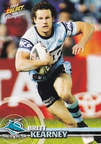 2009 NRL Champions Common Card - Base 043 Brett Kearney Cronulla Sharks