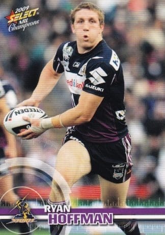 2009 NRL Champions Common Card - Base 078 Ryan Hoffman Melbourne Storm