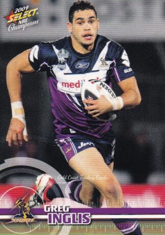 2009 NRL Champions Common Card - Base 079 Greg Inglis Melbourne Storm