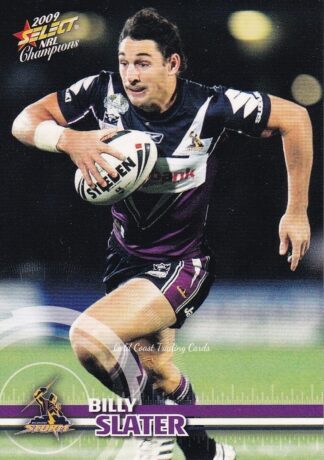 2009 NRL Champions Common Card - Base 082 Billy Slater Melbourne Storm