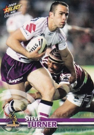 2009 NRL Champions Common Card - Base 083 Steve Turner Melbourne Storm