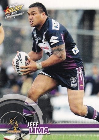 2009 NRL Champions Common Card - Base 087 Jeff Lima Melbourne Storm