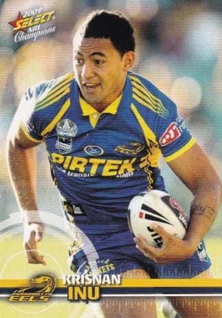 2009 NRL Champions Common Card - Base 118 Krisnan Inu Parramatta Eels