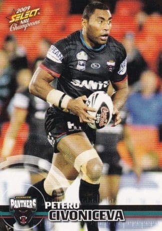 2009 NRL Champions Common Card - Base 124 Petero Civoniceva Penrith Panthers