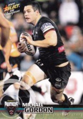 2009 NRL Champions Common Card - Base 126 Michael Gordon Penrith Panthers