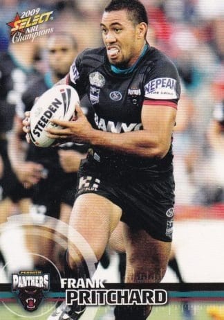 2009 NRL Champions Common Card - Base 130 Frank Pritchard Penrith Panthers