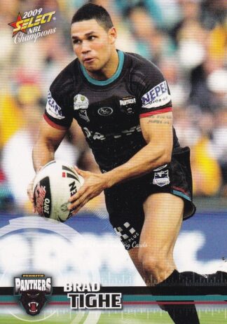 2009 NRL Champions Common Card - Base 133 Brad Tighe Penrith Panthers
