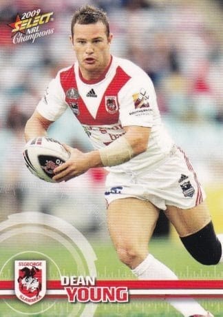 2009 NRL Champions Common Card - Base 144 Dean Young St George Dragons