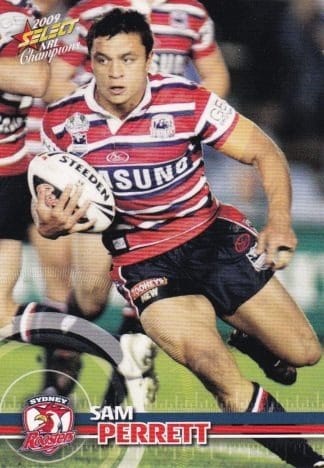 2009 NRL Champions Common Card - Base 168 Sam Perrett Sydney Roosters