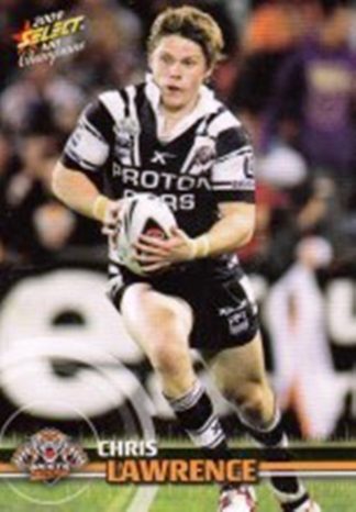 2009 NRL Champions Common Card - Base 191 Chris Lawrence Wests Tigers