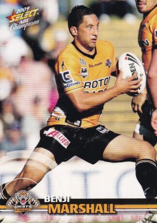 2009 NRL Champions Common Card - Base 192 Benji Marshall Wests Tigers