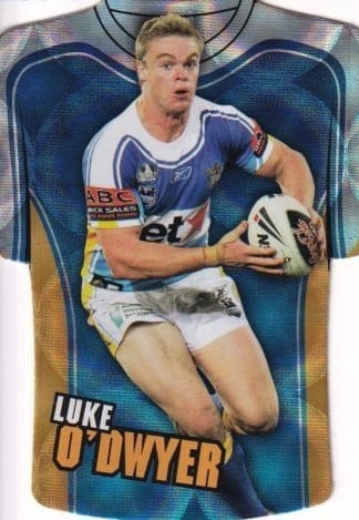 2009 NRL Champions Parallel Holofoil Jersey - JDC061 Luke O'Dwyer Gold Coast Titans
