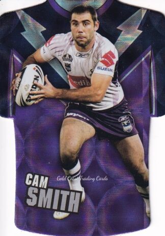 2009 NRL Champions Parallel Holofoil Jersey - JDC076 Cameron Smith Melbourne Storm