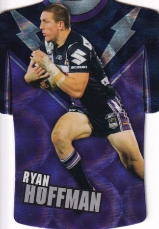 2009 NRL Champions Parallel Holofoil Jersey - JDC078 Ryan Hoffman Melbourne Storm