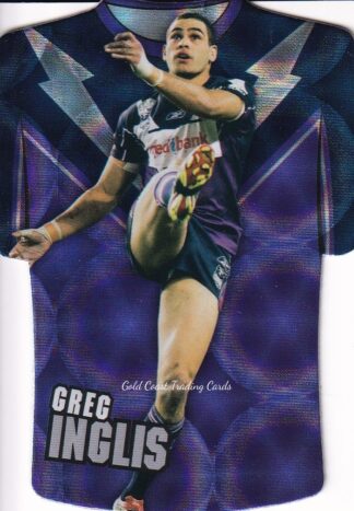 2009 NRL Champions Parallel Holofoil Jersey - JDC079 Greg Inglis Melbourne Storm