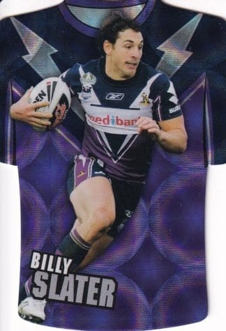 2009 NRL Champions Parallel Holofoil Jersey - JDC082 Billy Slater Melbourne Storm