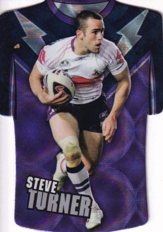 2009 NRL Champions Parallel Holofoil Jersey - JDC083 Steve Turner Melbourne Storm