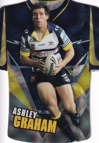 2009 NRL Champions Parallel Holofoil Jersey - JDC104 Ashley Graham North Qld Cowboys