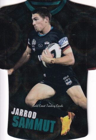2009 NRL Champions Parallel Holofoil Jersey - JDC131 Jarrod Sammut Penrith Panthers