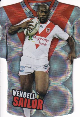 2009 NRL Champions Parallel Holofoil Jersey - JDC146 Wendell Sailor St George Dragons
