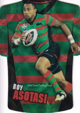 2009 NRL Champions Parallel Holofoil Jersey - JDC148 Roy Asotasi South Sydney Rabbitohs