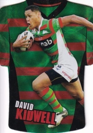 2009 NRL Champions Parallel Holofoil Jersey - JDC149 David Kidwell South Sydney Rabbitohs