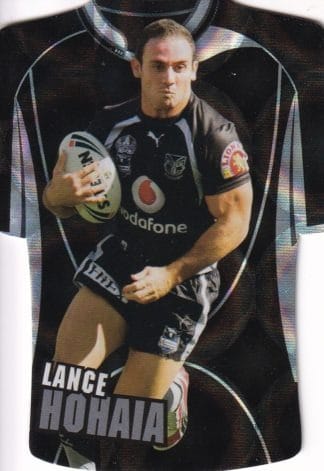 2009 NRL Champions Parallel Holofoil Jersey - JDC175 Lance Hohaia Warriors