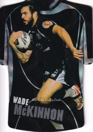 2009 NRL Champions Parallel Holofoil Jersey - JDC179 Wade McKinnon Warriors