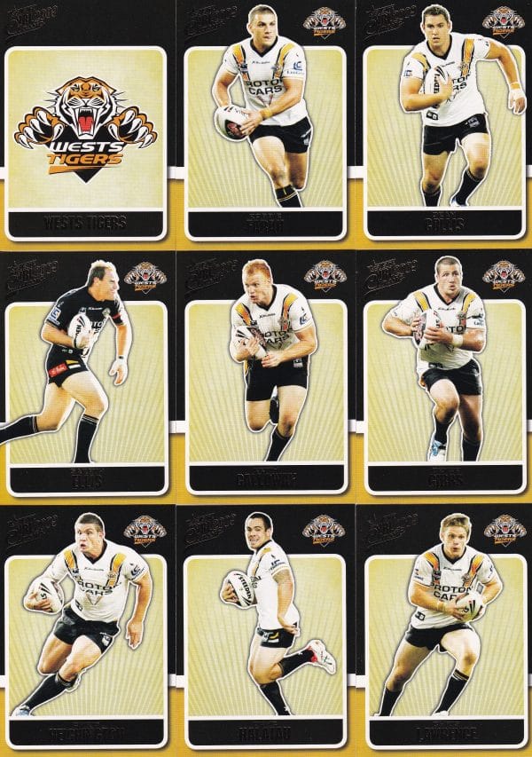2009 NRL Classic Base Team Set - Wests Tigers