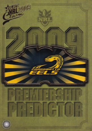 2009 NRL Classic Premiership Predictor - PC10 Parramatta Eels