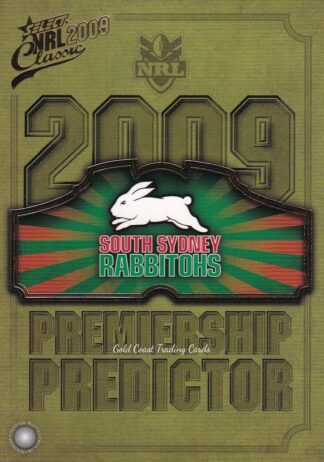 2009 NRL Classic Premiership Predictor - PC13 South Sydney Rabbitohs