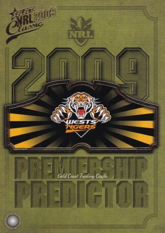 2009 NRL Classic Premiership Predictors