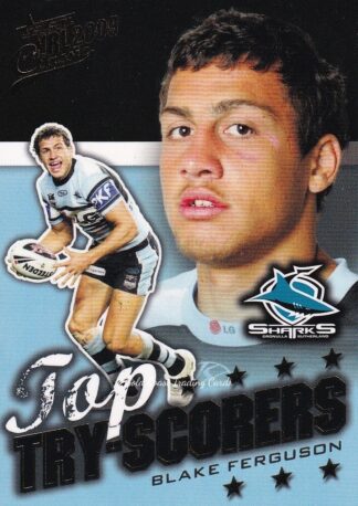 2009 NRL Classic Top Try Scorer - TT04 Blake Ferguson Cronulla Sharks