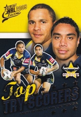 2009 NRL Classic Top Try Scorer - TT09 Bowen & Tonga North Qld Cowboys