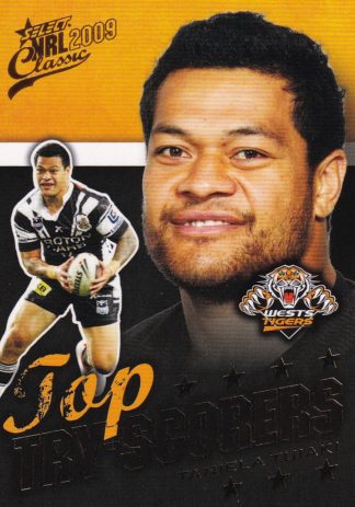 2009 NRL Classic Top Try Scorer - TT16 Taniela Tuiaki Wests Tigers