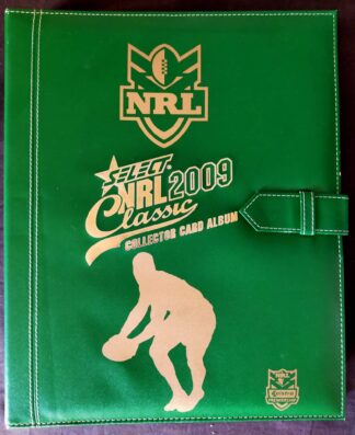 2009 NRL Classic Album With Full Base And Jersey Parallel Set